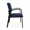 Lesro Newport Bariatric Chair Metal Frame, Black, MD Ink Upholstery NP1401